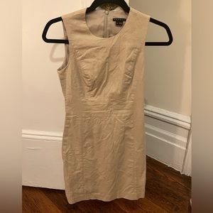 Theory Dress Khaki Size 00 Sleeveless